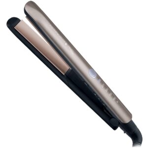 تصویر اتو مو رمینگتون مدل S8590 با صفحات کراتین سرامیک و نمایشگر دیجیتال