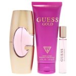 ست هدیه ادکلن زنانه گس گلد GUESS GOLD