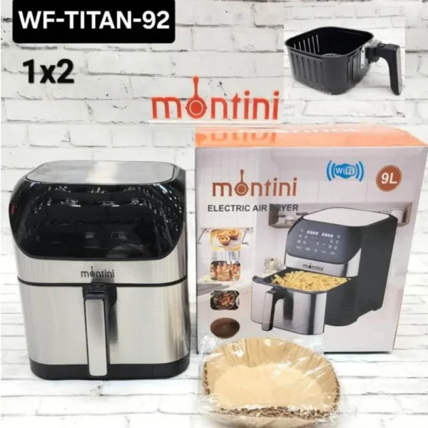 سرخ کن بدون روغن مونتینی TITAN 92