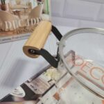 قابلمه پیرکس دسته چوبی 2.5 لیتری