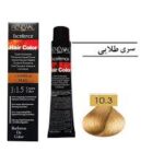 رنگ موی رنوال بلوند طلایی فوق العاده روشن