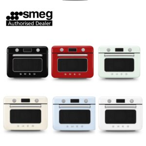 فر رومیزی اسمگ مدل COF01 در 4 رنگ با نمایشگر دیجیتال، ظرفیت ۳۰ لیتر و بدنه استیل ضد زنگ.