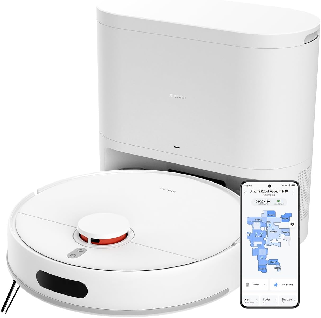 51EKXIUbweL._AC_SL1500_ جارو رباتیک شیائومی مدل H40