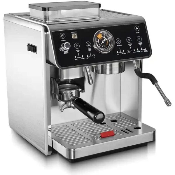 اسپرسوساز مباشی مدل ME-CCM2056 - دستگاه استیل ضد زنگ با کنترل لمسی و آسیاب داخلی