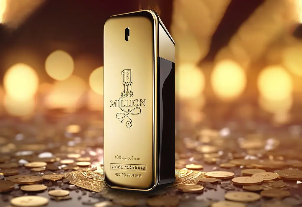 1-Million-EDT-Paco-Rabanne بطری ادکلن پاکو رابان وان میلیون (1 Million) ۱۰۰ میلیلیتری به شکل شمش طلا