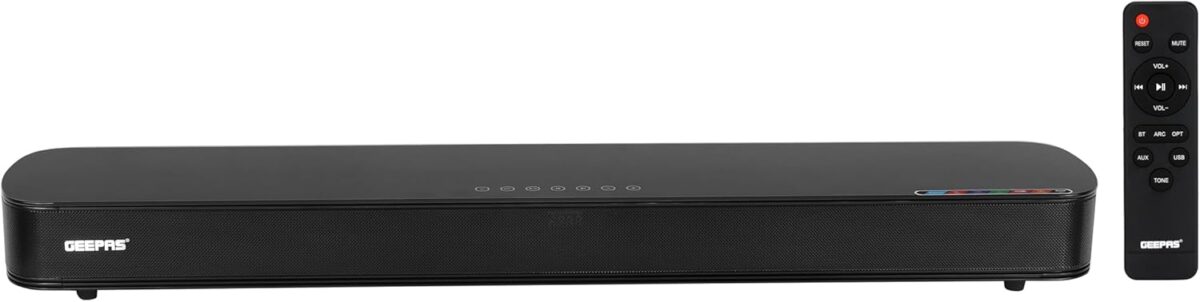 ساندبار جیپاس مدل GMS120 (۲.۱ کانال، ۱۲۰ وات، ووفر/توییتر داخلی) - Image 4