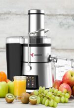 آبمیوه گیری ۴ کاره مباشی مدل ME-JB2012 (۸۰۰ وات، دهانه ۸۵ میلی‌متر) - Image 2