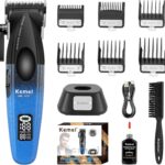 ماشین اصلاح کیمی مدل KM-1670 با تیغه سرامیکی و نمایشگر دیجیتال