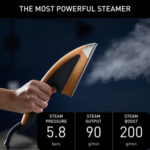 اتو بخارگر تفال IXEO Power، سری سبک اتو برای بخاردهی 5.8 بار