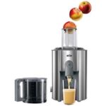 آبمیوه گیری براون مدل J700 (۱۰۰۰ وات، دهانه ۷۵ میلی‌متری، سیستم ضد چکه) - Image 3