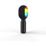 میکروفون کارائوکی سنکور مدل SSS K1000 با نورپردازی LED و اسپیکر داخلی